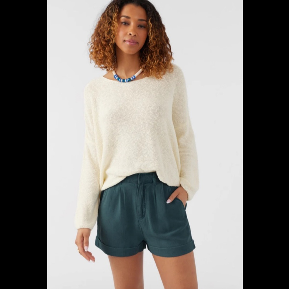 O’Neill Rowan Linen Blend Shorts - Slate